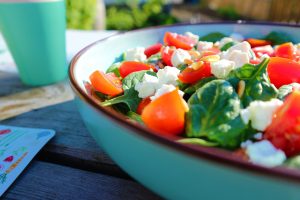 Salade – spinazie | feta | tomaat | pijnboompitten