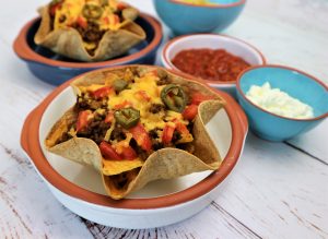 Tortilla Nacho Bowls