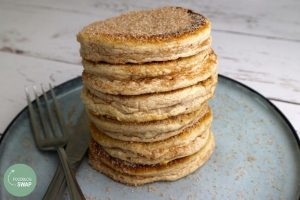 Pancakes met kaneelsuiker | Gluten- & lactosevrij