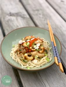 Kip met cashewnoten en paksoi | Foodblogswap