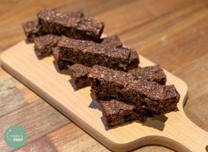 Mueslirepen | Cacao, pinda, kokos | Foodblogswap